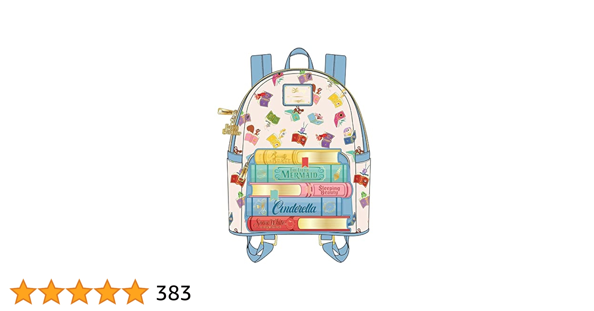 【Loungefly】Disney プリンセス クラシックブック バックパック Amazon.com: Loungefly Disney Princess Books Classics Womens